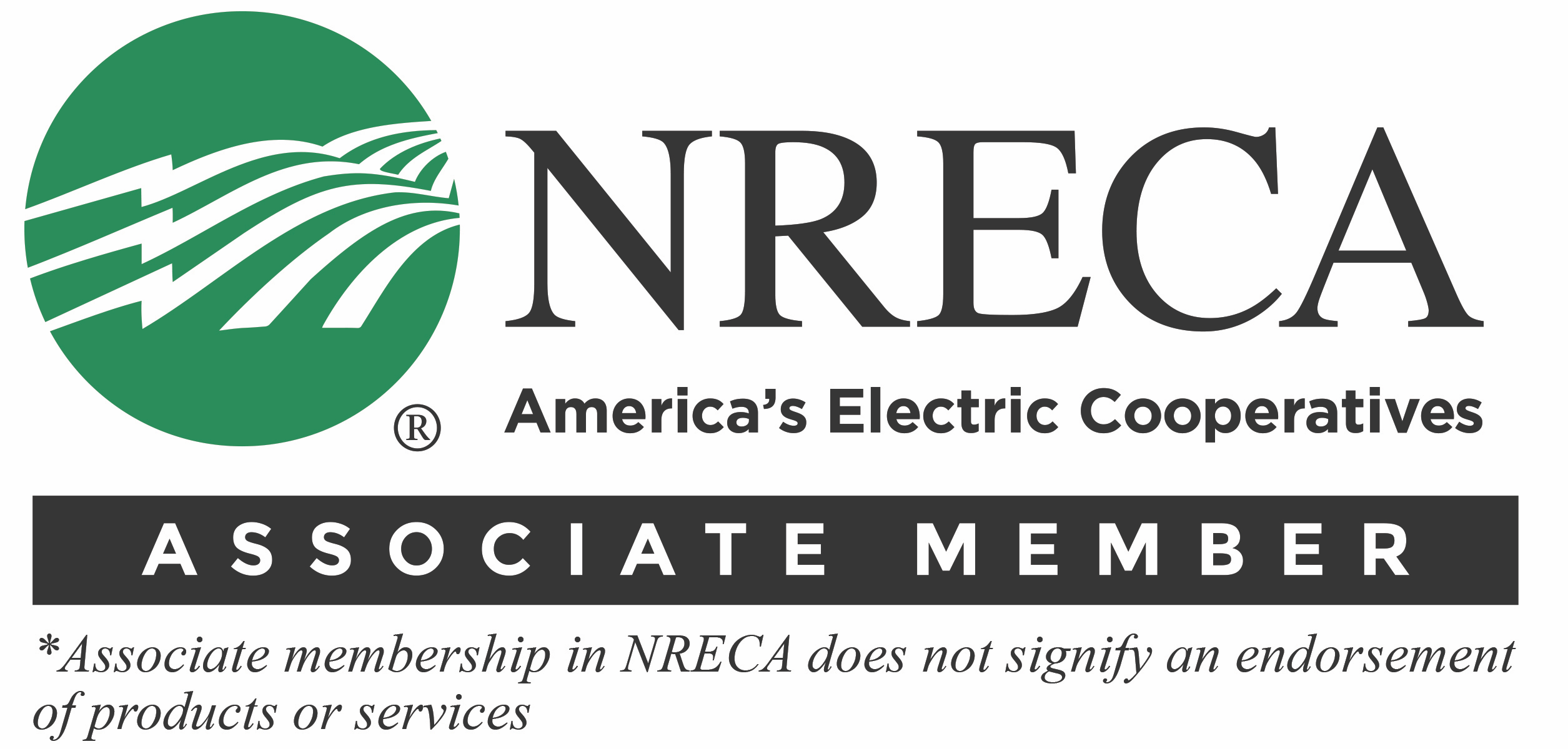 NRECA | America's Electric Cooperatives | Associate Member | * Associate Membership in NRECA Does Not Signify an Endorsement of Products or Services